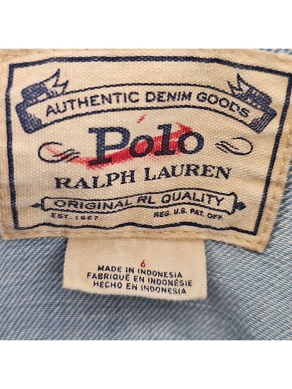 Polo Ralph Lauren Denim Dress - Picture 9 of 12
